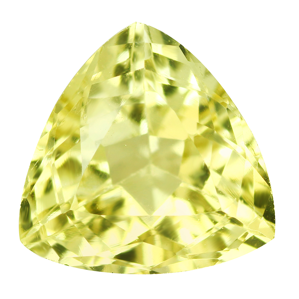 2.97Ct IFTrillion Cut 10 x 10 mm AAA Natural Yellow Beryl | eBay